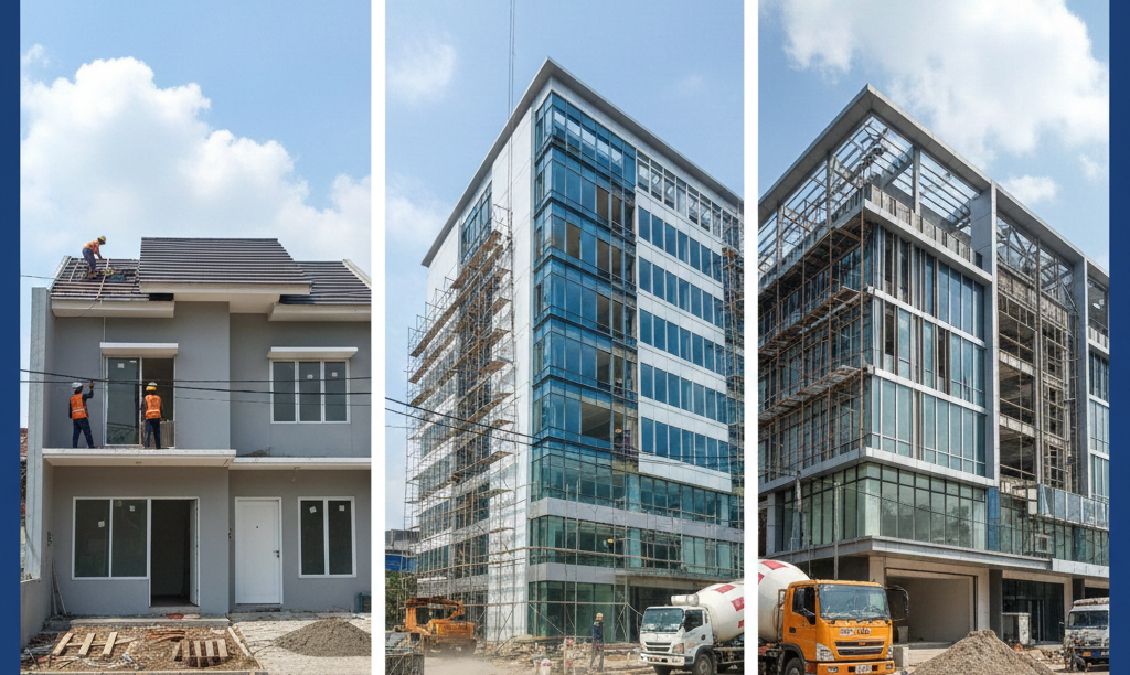 Jasa Renovasi Rumah, Kantor & Gedung Profesional – Solusi Bangunan Berkualitas dan Tepat Waktu